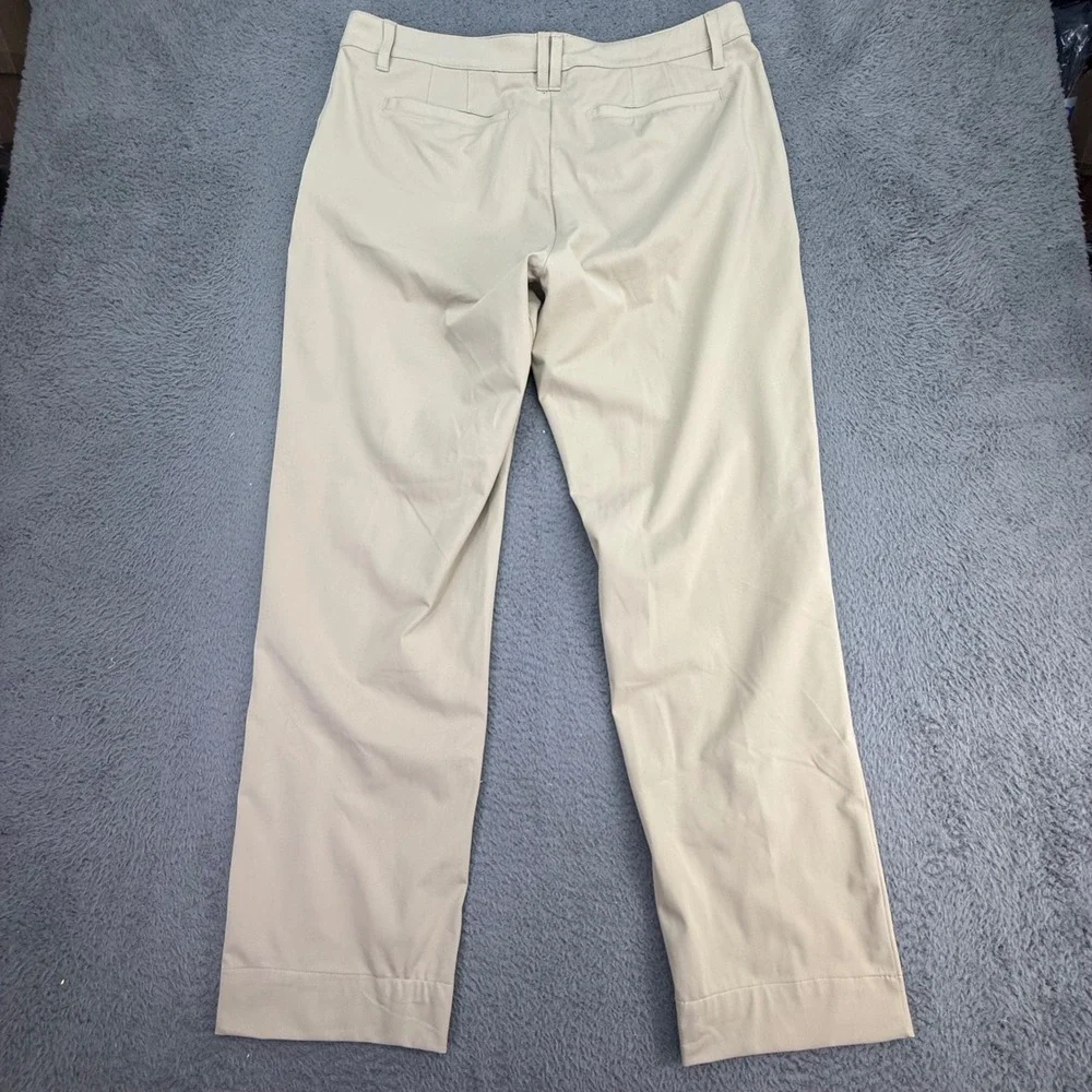 Quince ProTech Golf Pant Men 38 Sand Dune Beige Recycled Polyester Performance
